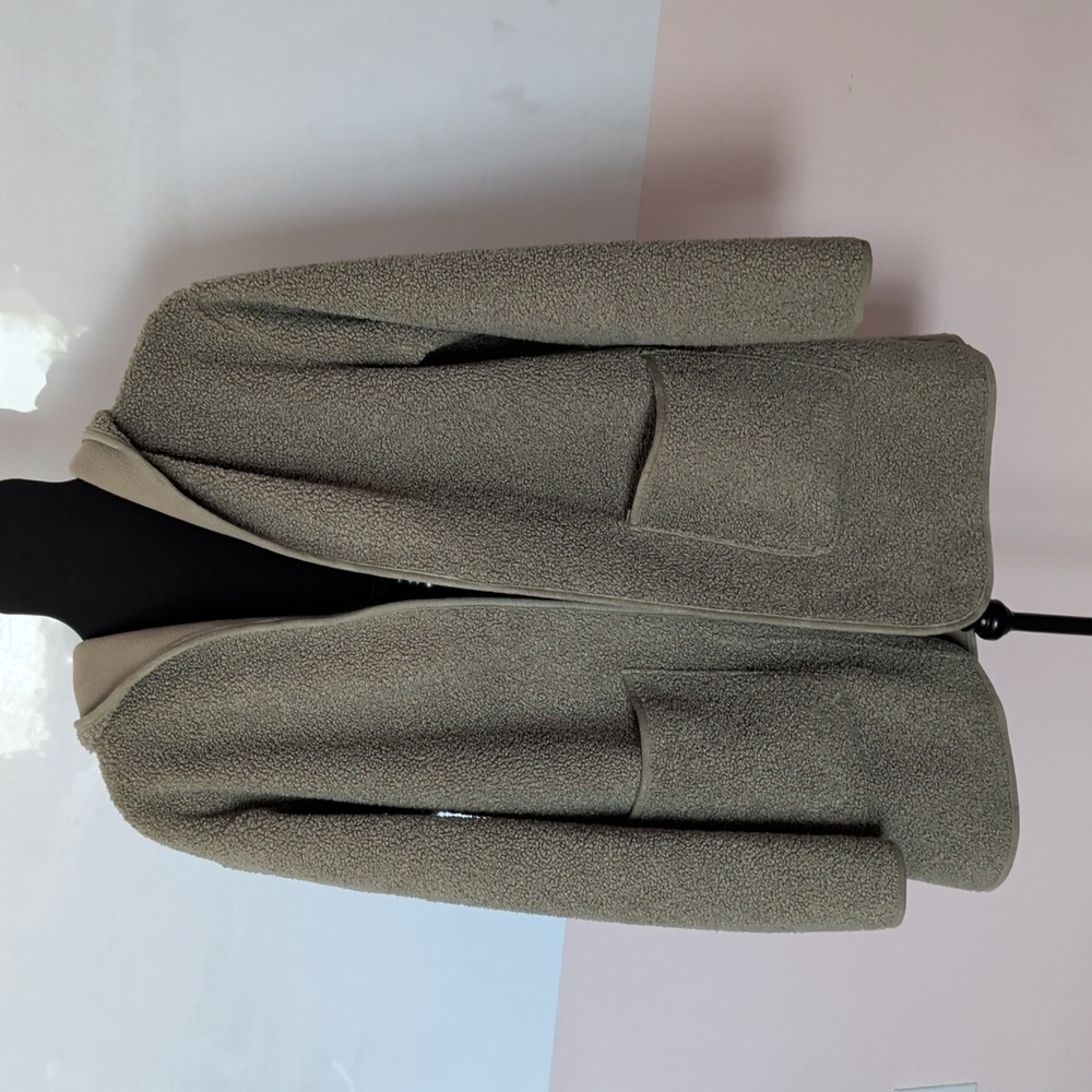 Joie Olive Green Fleece Jacket